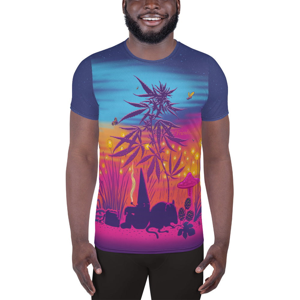 SkeetDesigns | GnomeDriven | Men's All Over Print Jersey | Friends | Disc Golf Apparel