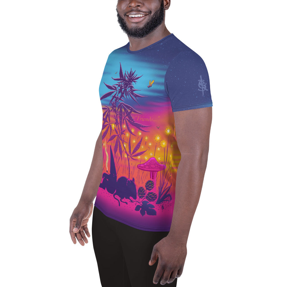 SkeetDesigns | GnomeDriven | Men's All Over Print Jersey | Friends | Disc Golf Apparel
