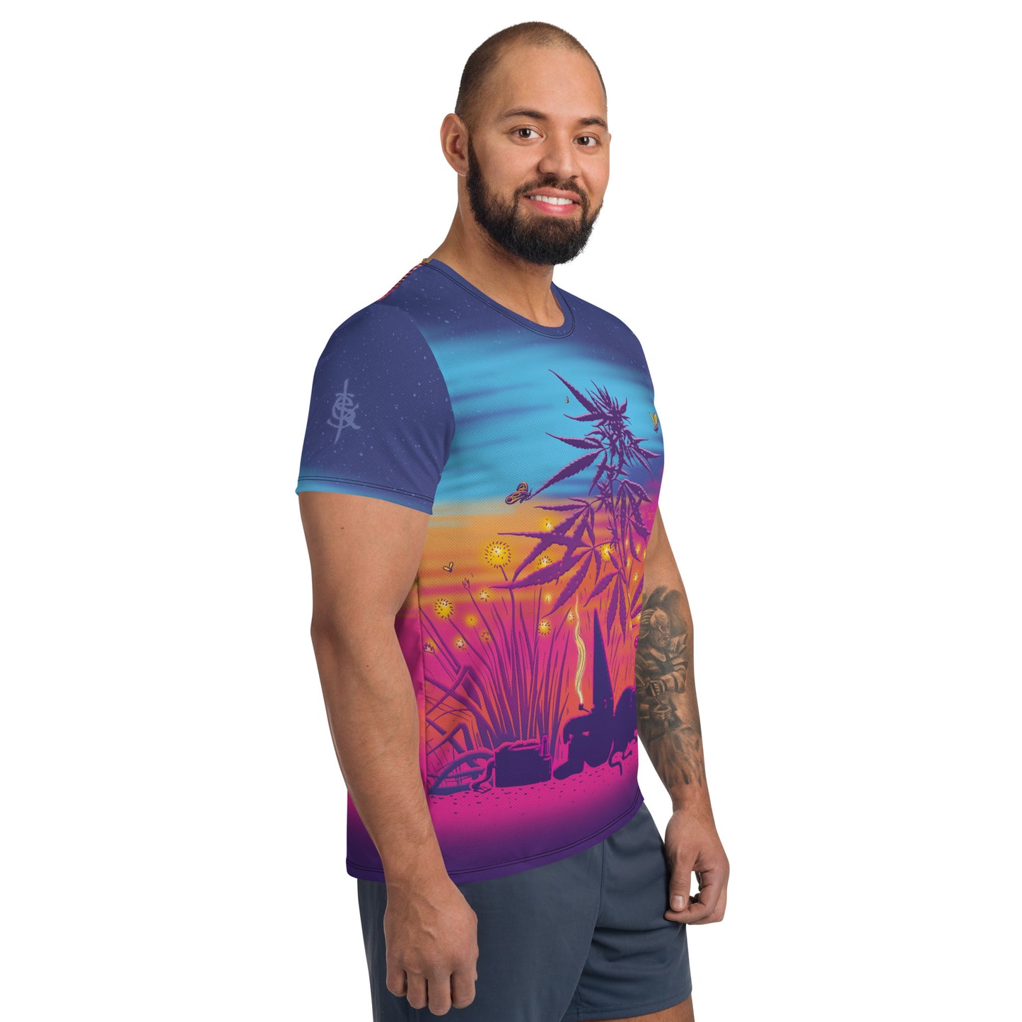 SkeetDesigns | GnomeDriven | Men's All Over Print Jersey | Friends | Disc Golf Apparel