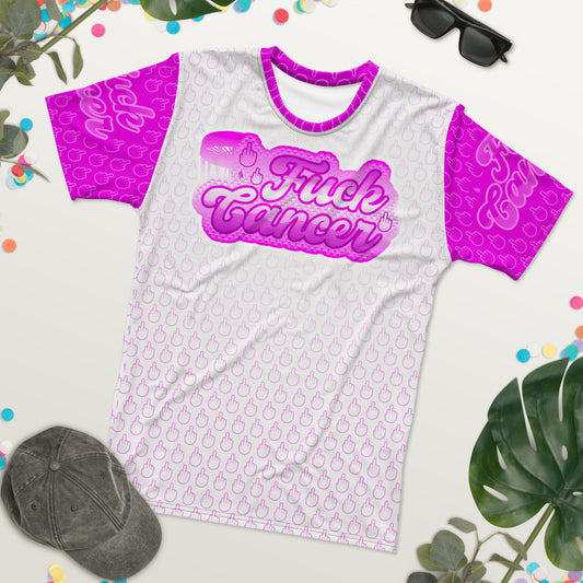 SkeetDesigns | F#$% Cancer Crew Neck | Pink | Disc Golf Apparel