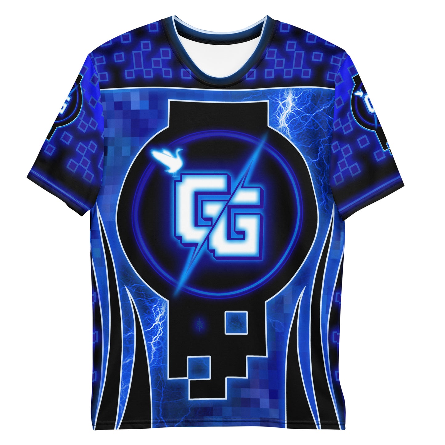 SkeetDesigns | GG | Men's All-Over Print Crew Neck | Disc Golf Apparel