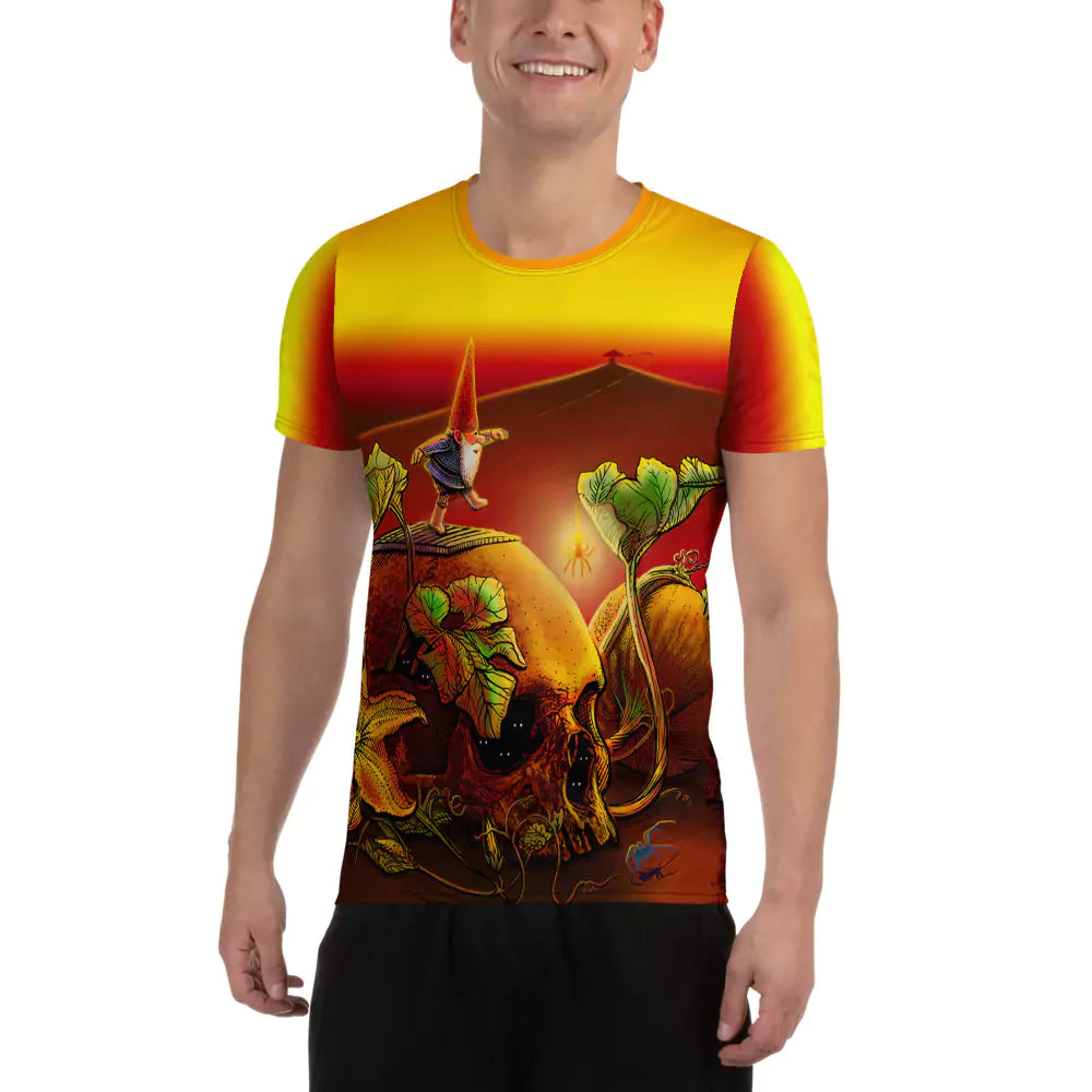 SkeetDesigns | GnomeDriven | Men's All Over Print Jersey | Halloween | Disc Golf Apparel