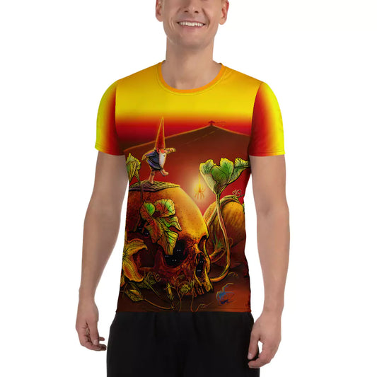 SkeetDesigns | GnomeDriven | Men's All Over Print Jersey | Halloween | Disc Golf Apparel