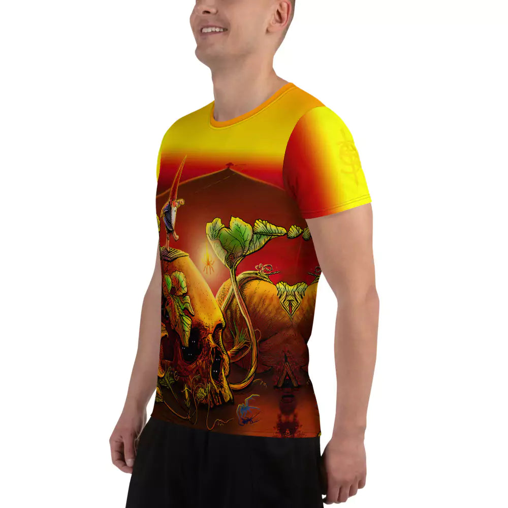 SkeetDesigns | GnomeDriven | Men's All Over Print Jersey | Halloween | Disc Golf Apparel