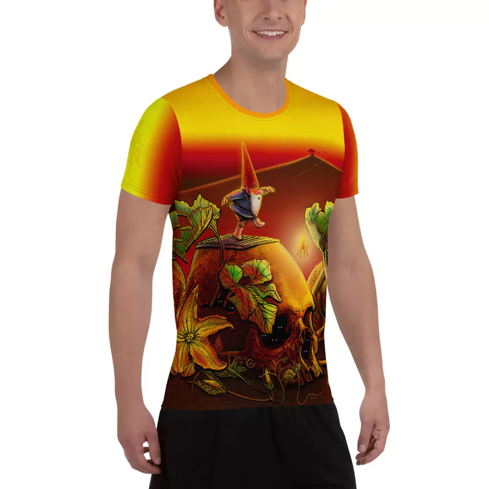 SkeetDesigns | GnomeDriven | Men's All Over Print Jersey | Halloween | Disc Golf Apparel