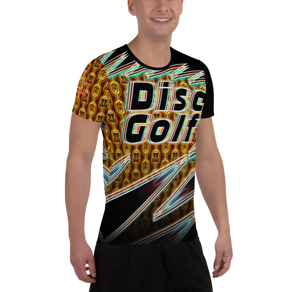 SkeetDesigns | Men's All Over Print Jersey | Gold Chains | Disc Golf Apparel