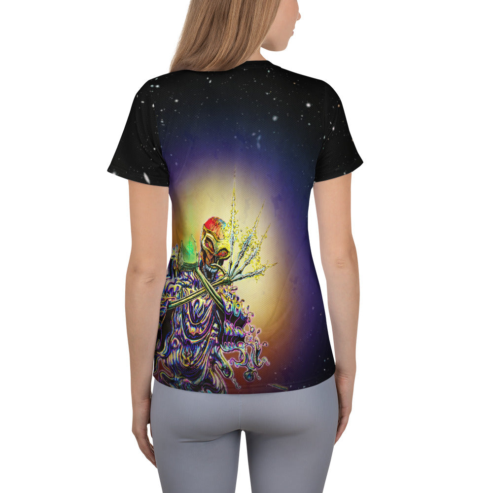 SkeetDesigns | Women's All Over Print Jersey | Cosmic Dead | Disc Golf Apparel