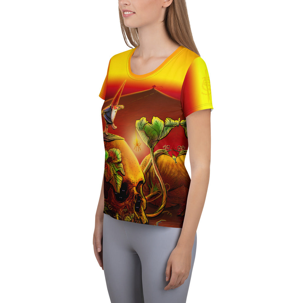 SkeetDesigns | GnomeDriven | Women's All Over Print Jersey | Halloween | Disc Golf Apparel