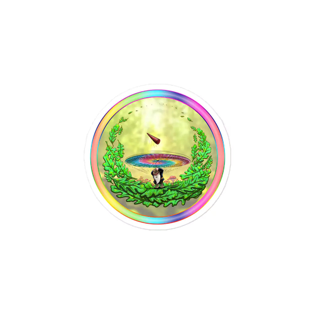 SkeetDesigns | GnomeDriven | Stickers | Close Call | Disc Golf Accessories
