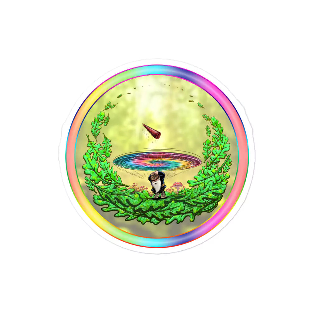 SkeetDesigns | GnomeDriven | Stickers | Close Call | Disc Golf Accessories