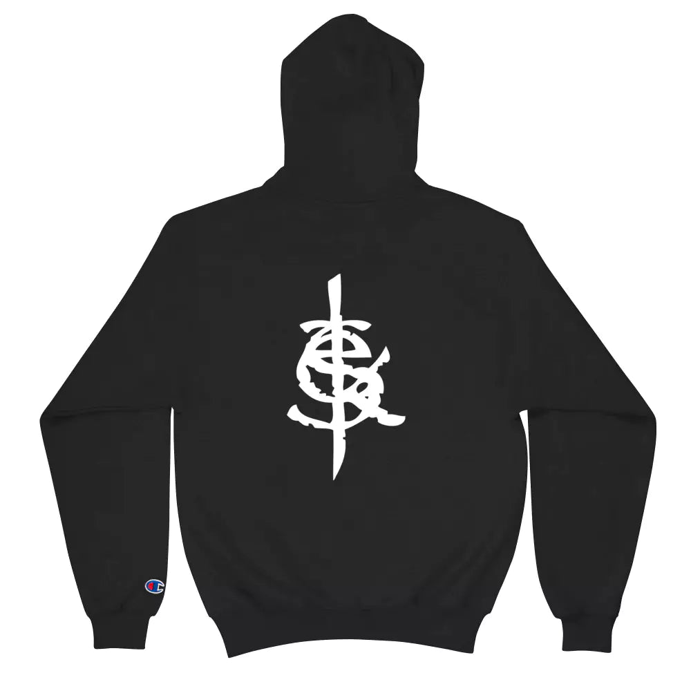 SkeetDesigns | GnomeDriven | Men's Champion® Hoodie | Windy Up Putt | Disc Golf Apparel
