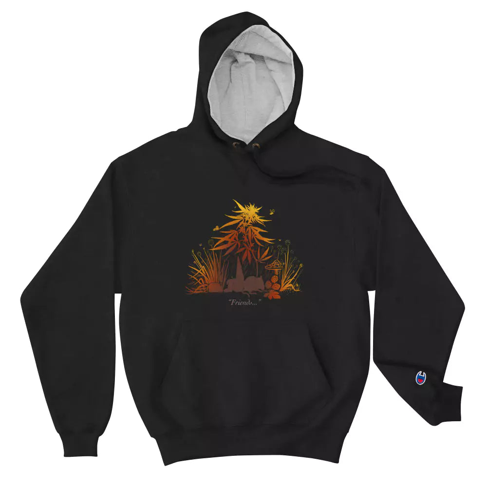 SkeetDesigns | GnomeDriven | Men's Champion® Hoodie | Missed Friends | Disc Golf Apparel