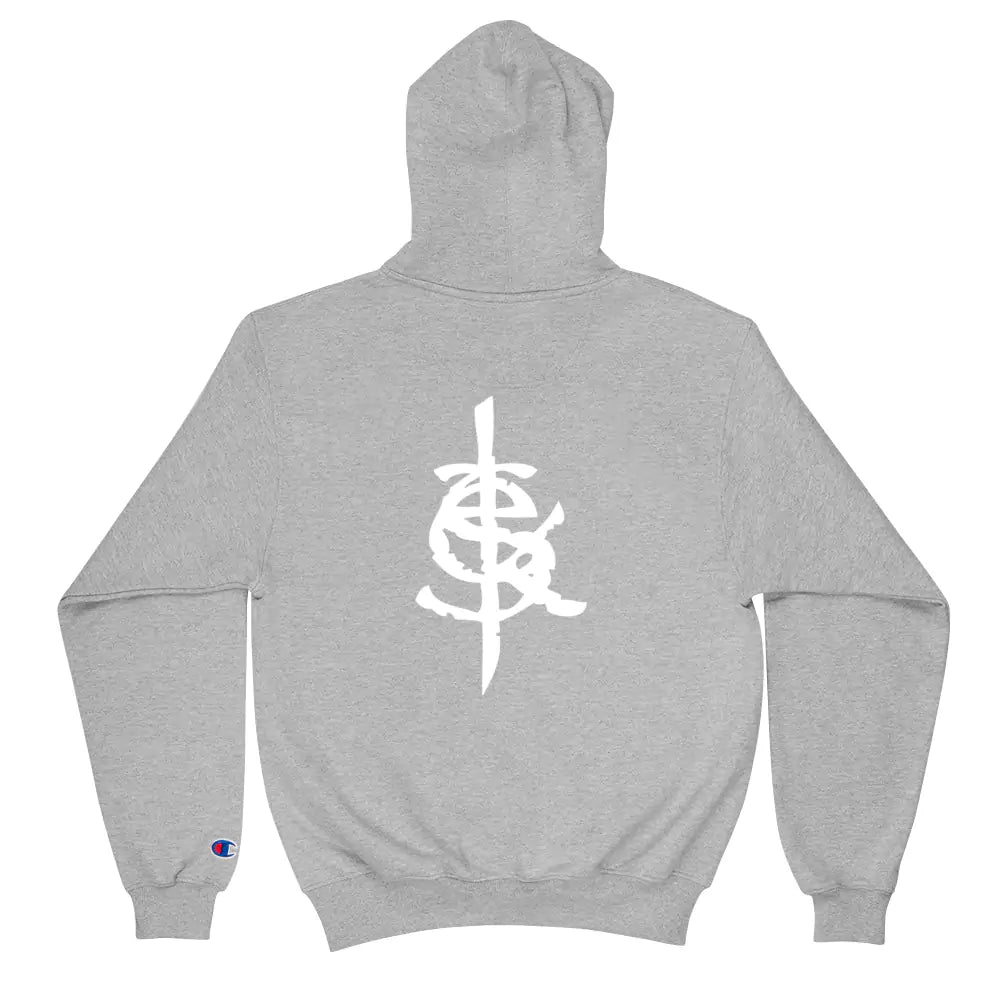 SkeetDesigns | GnomeDriven | Men's Champion® Hoodie | Windy Up Putt | Disc Golf Apparel