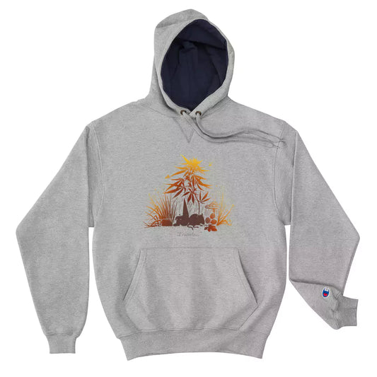SkeetDesigns | GnomeDriven | Men's Champion® Hoodie | Missed Friends | Disc Golf Apparel