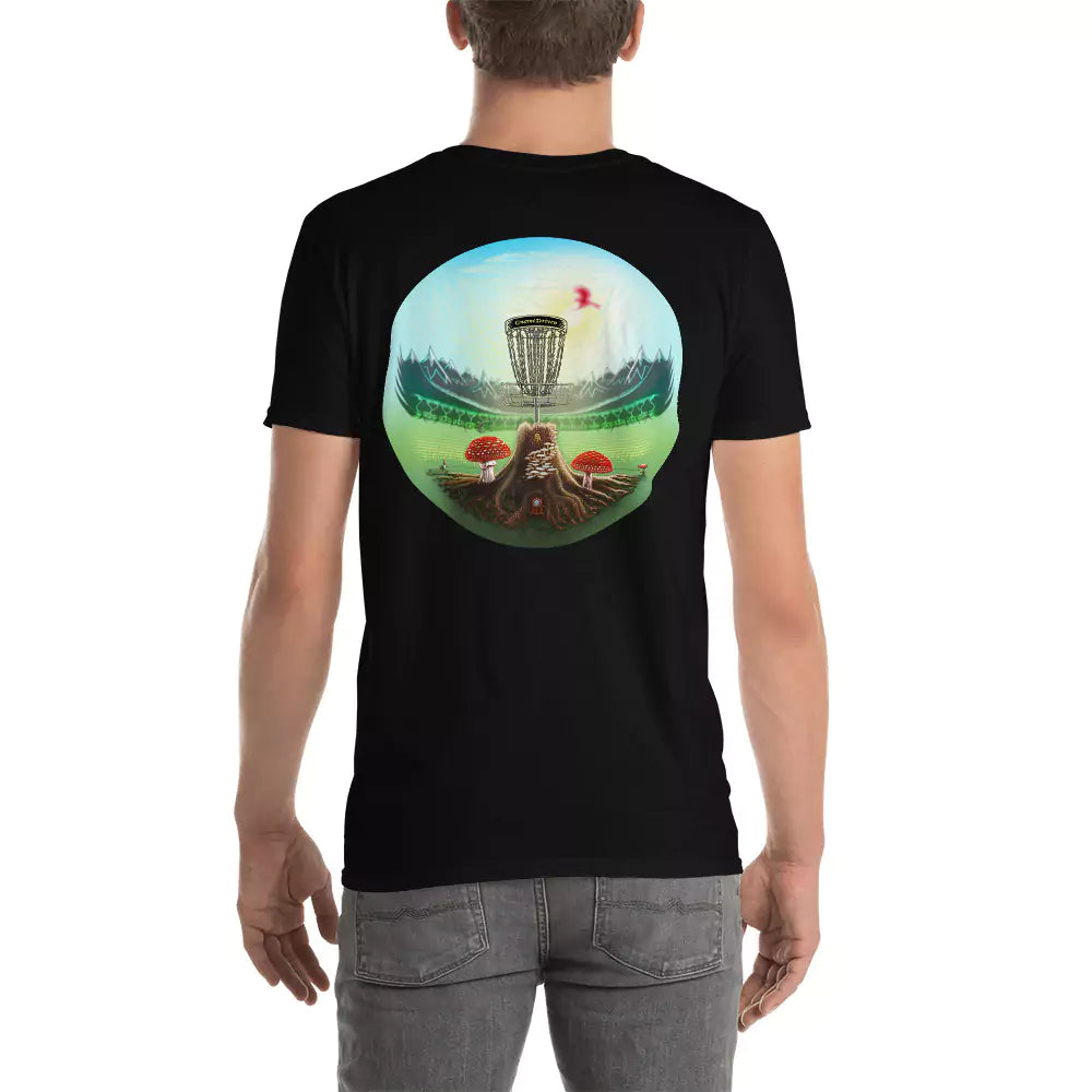 SkeetDesigns | GnomeDriven | Men's Short Sleeve T-Shirt | Home V2 | Disc Golf Apparel