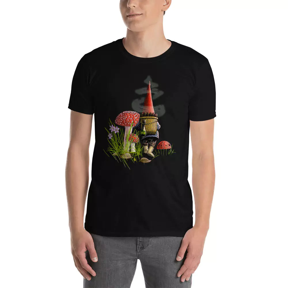 SkeetDesigns | GnomeDriven | Men's Short Sleeve T-Shirt | The Road Ahead | Disc Golf Apparel