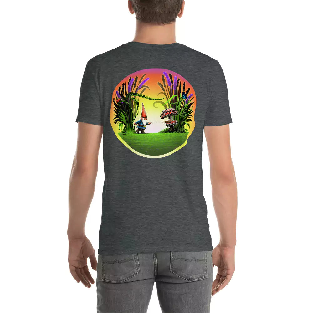 SkeetDesigns | GnomeDriven | Men's Short Sleeve T-Shirt | Drop In Putt V2 | Disc Golf Apparel