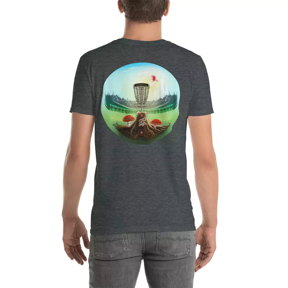 SkeetDesigns | GnomeDriven | Men's Short Sleeve T-Shirt | Home V2 | Disc Golf Apparel