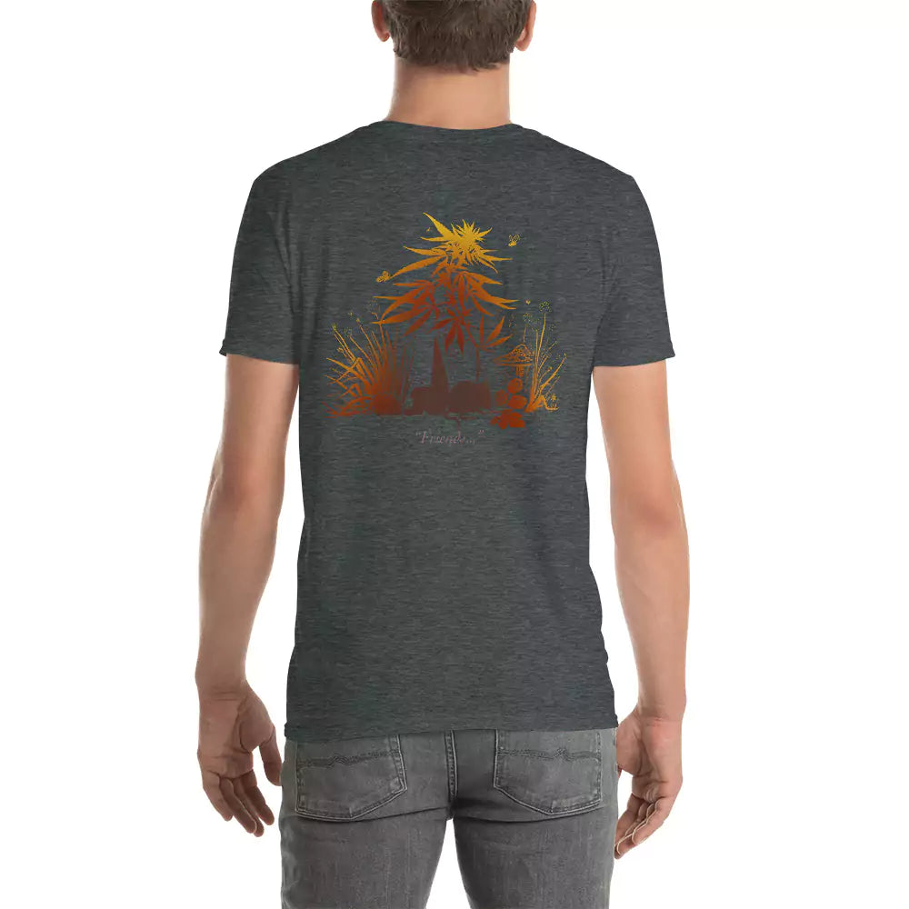 SkeetDesigns | GnomeDriven | Men's Short Sleeve T-Shirt | Missed Friends V2 | Disc Golf Apparel