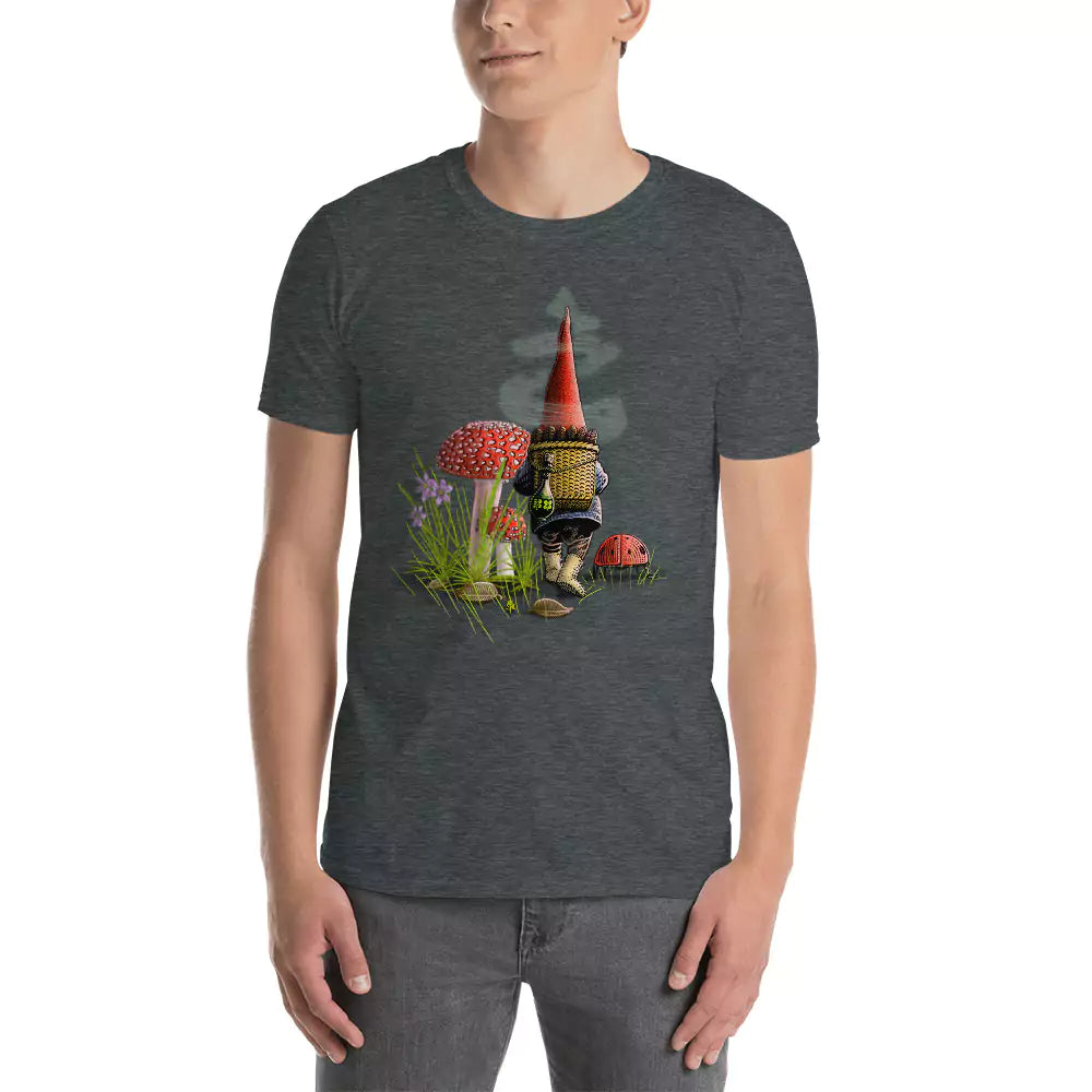 SkeetDesigns | GnomeDriven | Men's Short Sleeve T-Shirt | The Road Ahead | Disc Golf Apparel