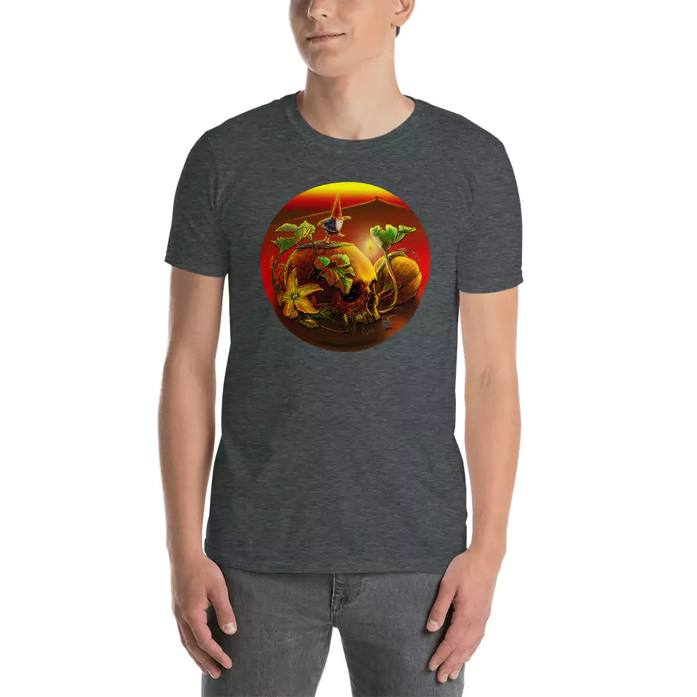 SkeetDesigns | GnomeDriven | Men's Short Sleeve T-Shirt | Halloween | Disc Golf Apparel