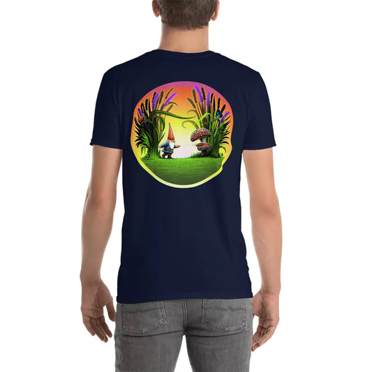 SkeetDesigns | GnomeDriven | Men's Short Sleeve T-Shirt | Drop In Putt V2 | Disc Golf Apparel