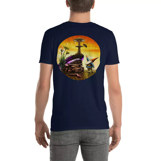 SkeetDesigns | GnomeDriven | Men's Short Sleeve T-Shirt | Windy Up Putt V2 | Disc Golf Apparel
