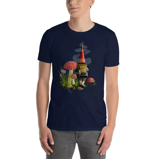 SkeetDesigns | GnomeDriven | Men's Short Sleeve T-Shirt | The Road Ahead | Disc Golf Apparel