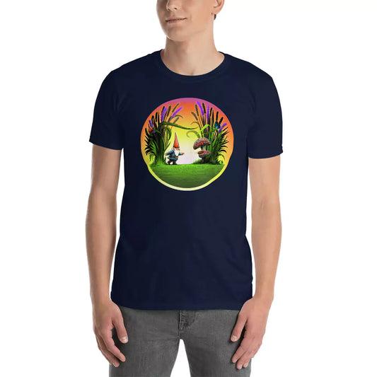 SkeetDesigns | GnomeDriven | Men's Short Sleeve T-Shirt | Drop In Putt | Disc Golf Apparel
