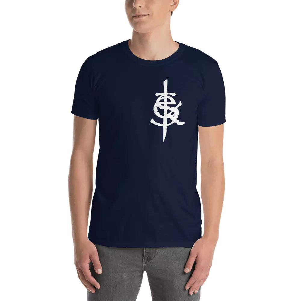 SkeetDesigns | GnomeDriven | Men's Short Sleeve T-Shirt | Close Call V2 | Disc Golf Apparel