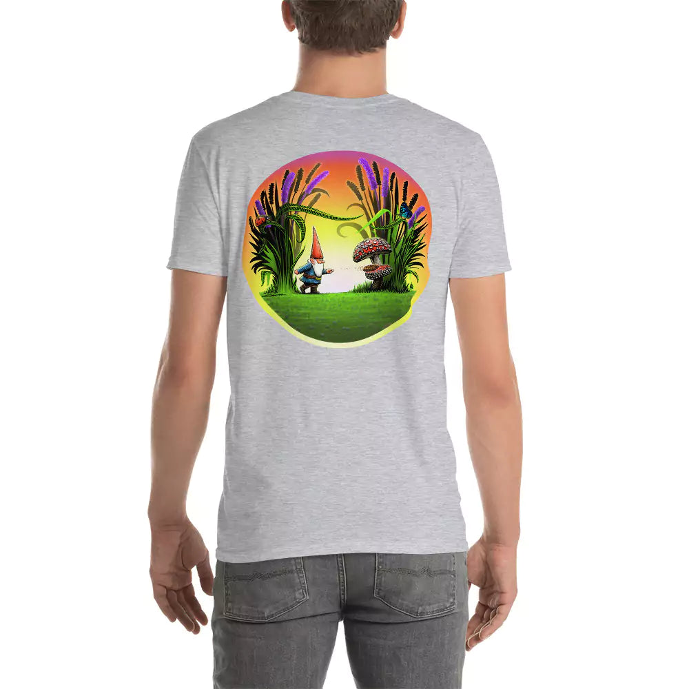 SkeetDesigns | GnomeDriven | Men's Short Sleeve T-Shirt | Drop In Putt V2 | Disc Golf Apparel