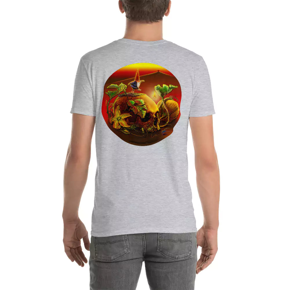 SkeetDesigns | GnomeDriven | Men's Short Sleeve T-Shirt | Halloween V2 | Disc Golf Apparel