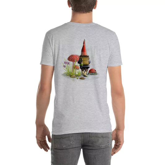 SkeetDesigns | GnomeDriven | Men's Short Sleeve T-Shirt | The Road Ahead V2 | Disc Golf Apparel