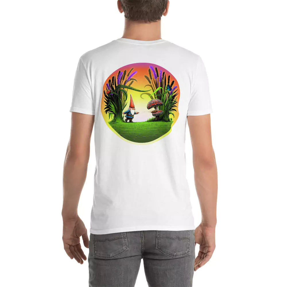SkeetDesigns | GnomeDriven | Men's Short Sleeve T-Shirt | Drop In Putt V2 | Disc Golf Apparel