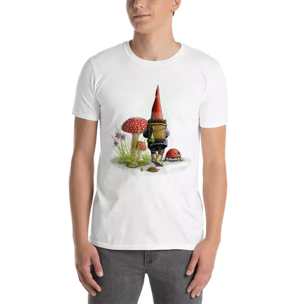 SkeetDesigns | GnomeDriven | Men's Short Sleeve T-Shirt | The Road Ahead | Disc Golf Apparel
