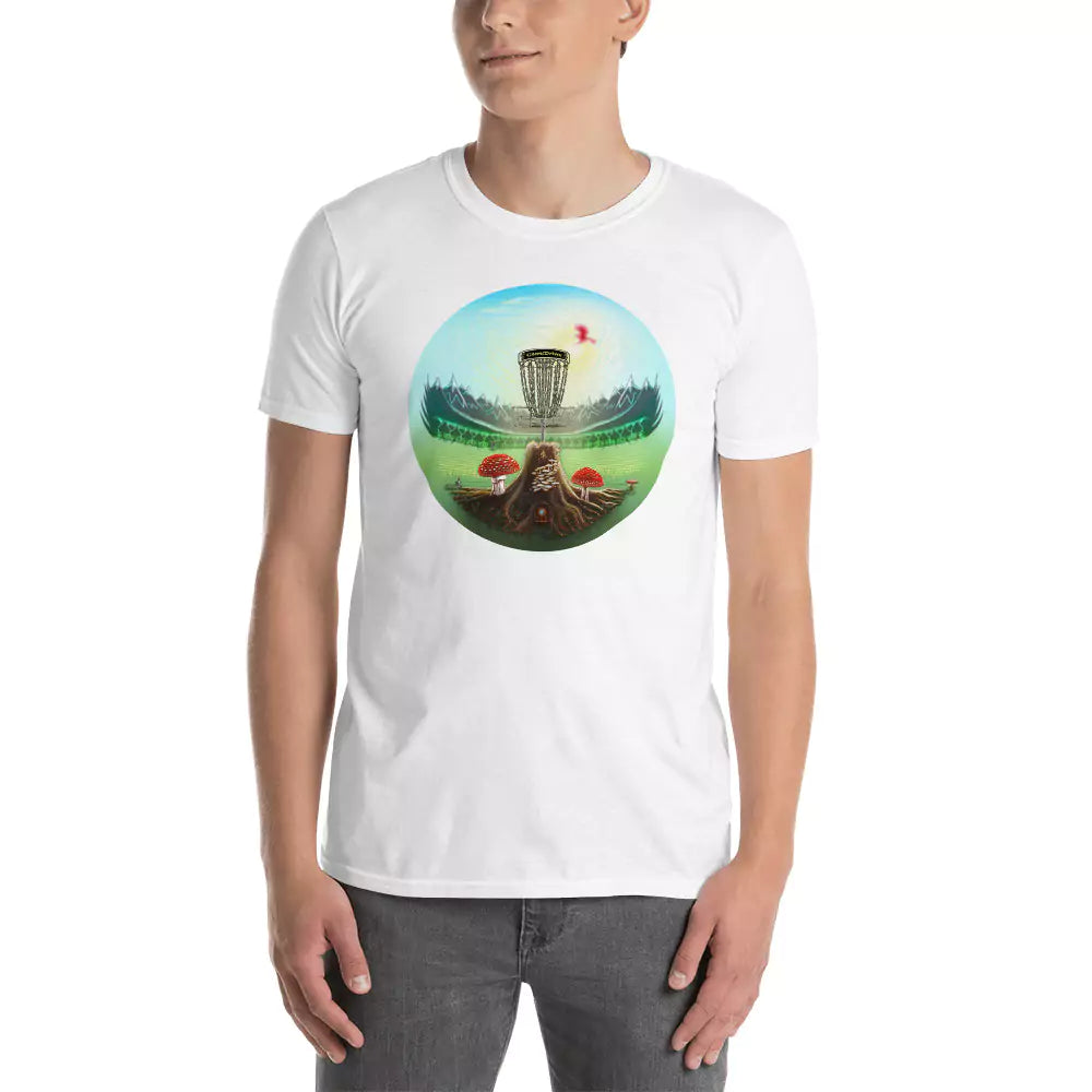 SkeetDesigns | GnomeDriven | Men's Short Sleeve T-Shirt | Home | Disc Golf Apparel