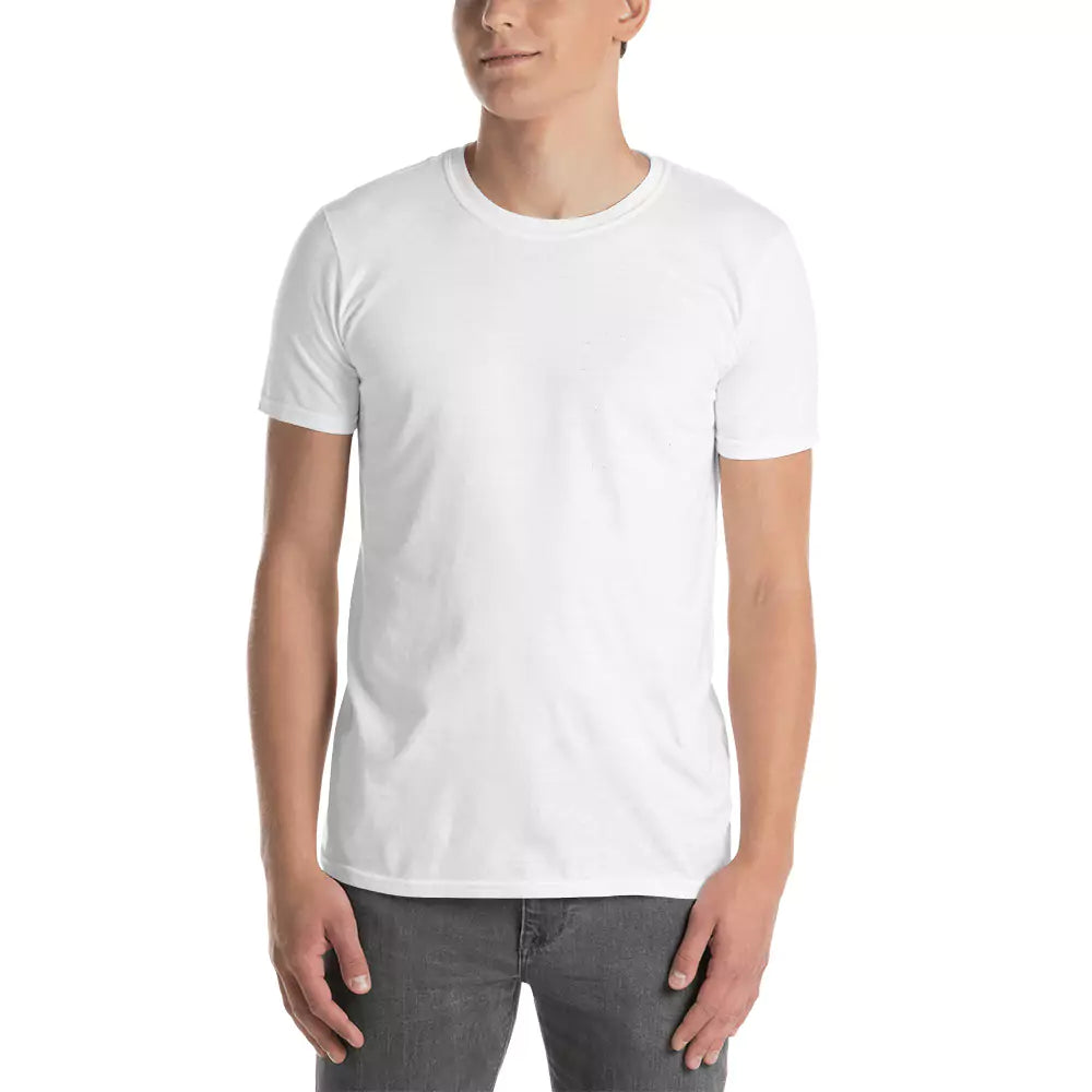SkeetDesigns | GnomeDriven | Men's Short Sleeve T-Shirt | Close Call V2 | Disc Golf Apparel
