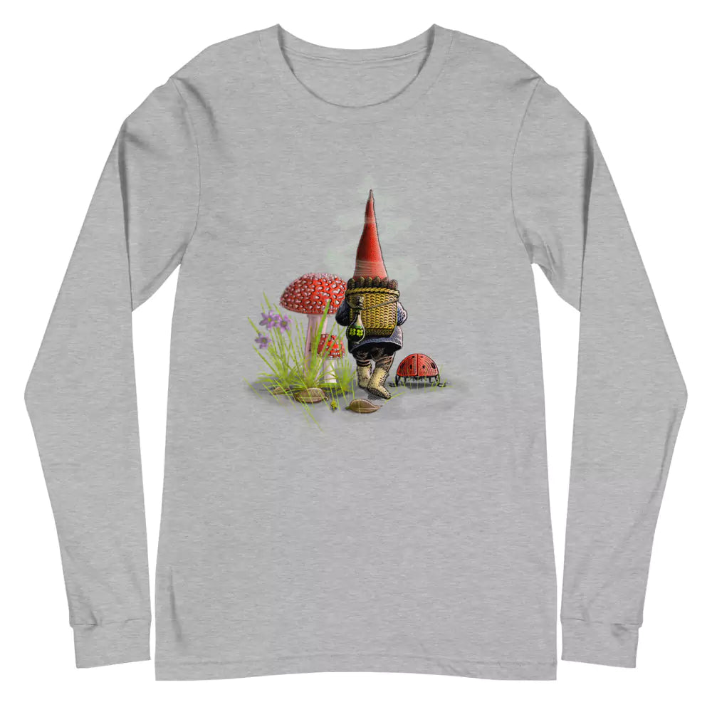 SkeetDesigns | GnomeDriven | Men's Long Sleeve T-Shirt | The Road Ahead | Disc Golf Apparel