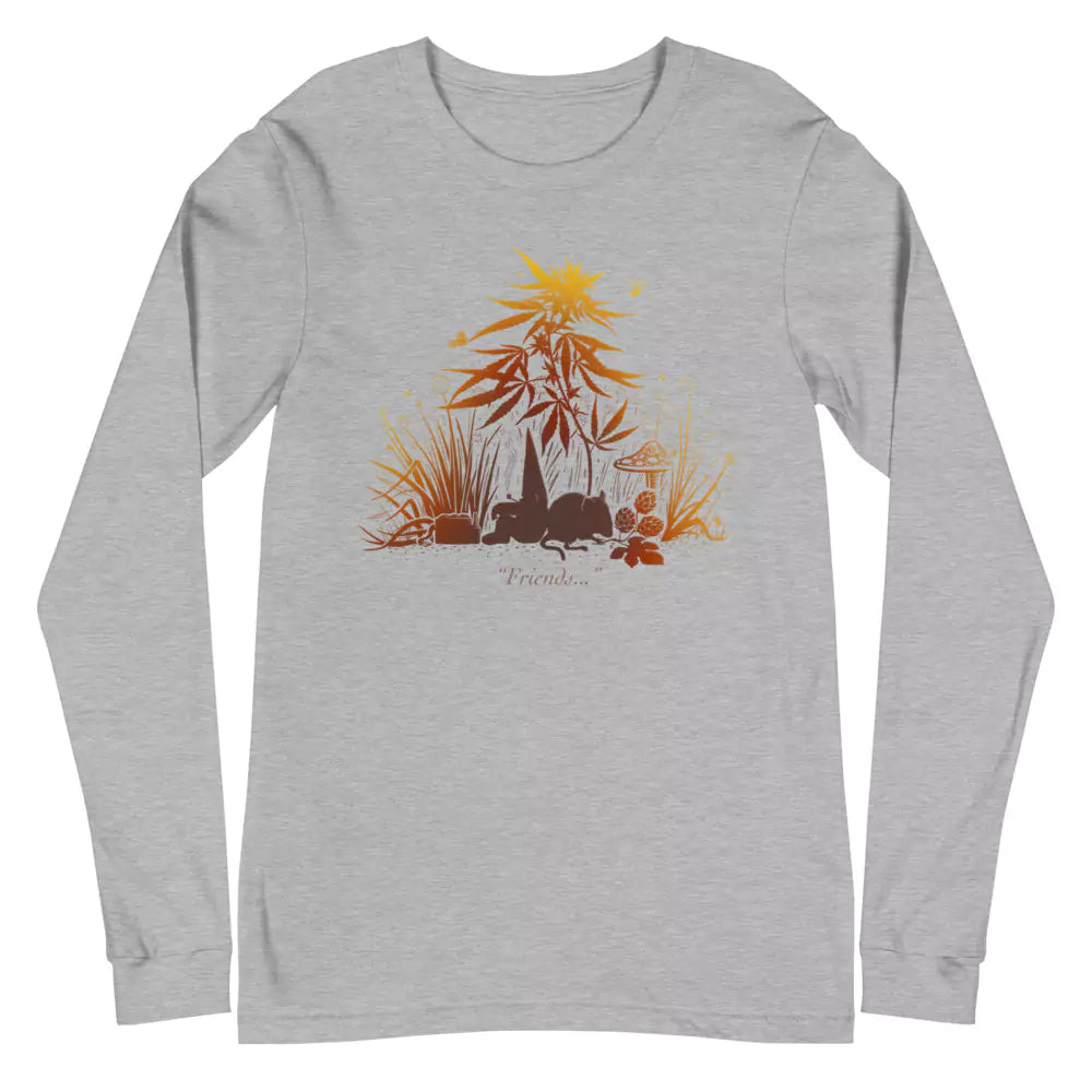SkeetDesigns | GnomeDriven | Men's Long Sleeve T-Shirt | Missed Friends | Disc Golf Apparel