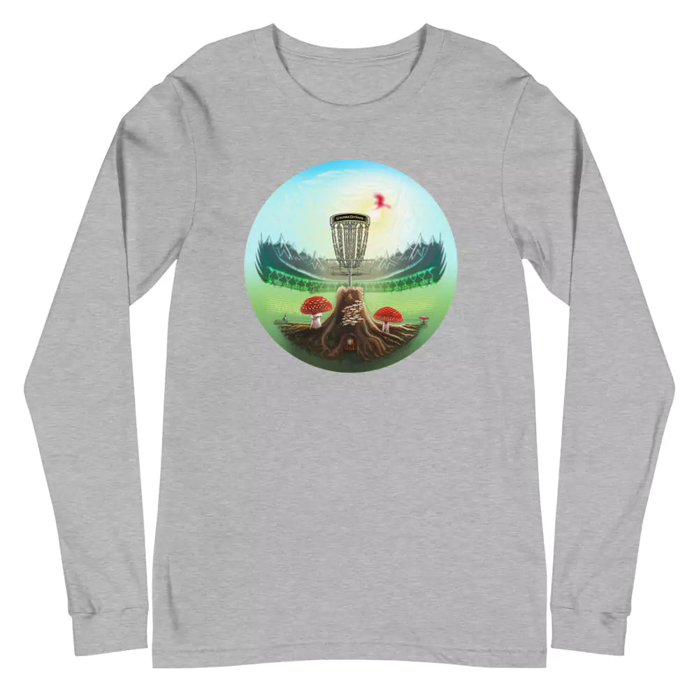 SkeetDesigns | GnomeDriven | Men's Long Sleeve T-Shirt | Home | Disc Golf Apparel