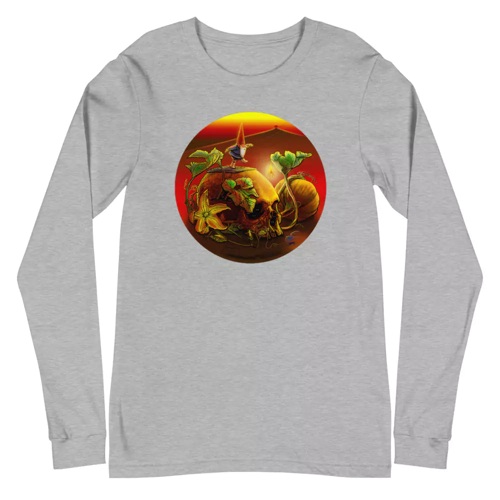 SkeetDesigns | GnomeDriven | Men's Long Sleeve T-Shirt | Halloween | Disc Golf Apparel