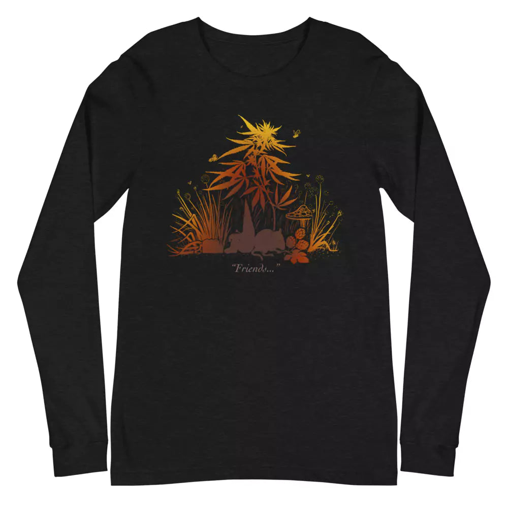 SkeetDesigns | GnomeDriven | Men's Long Sleeve T-Shirt | Missed Friends | Disc Golf Apparel