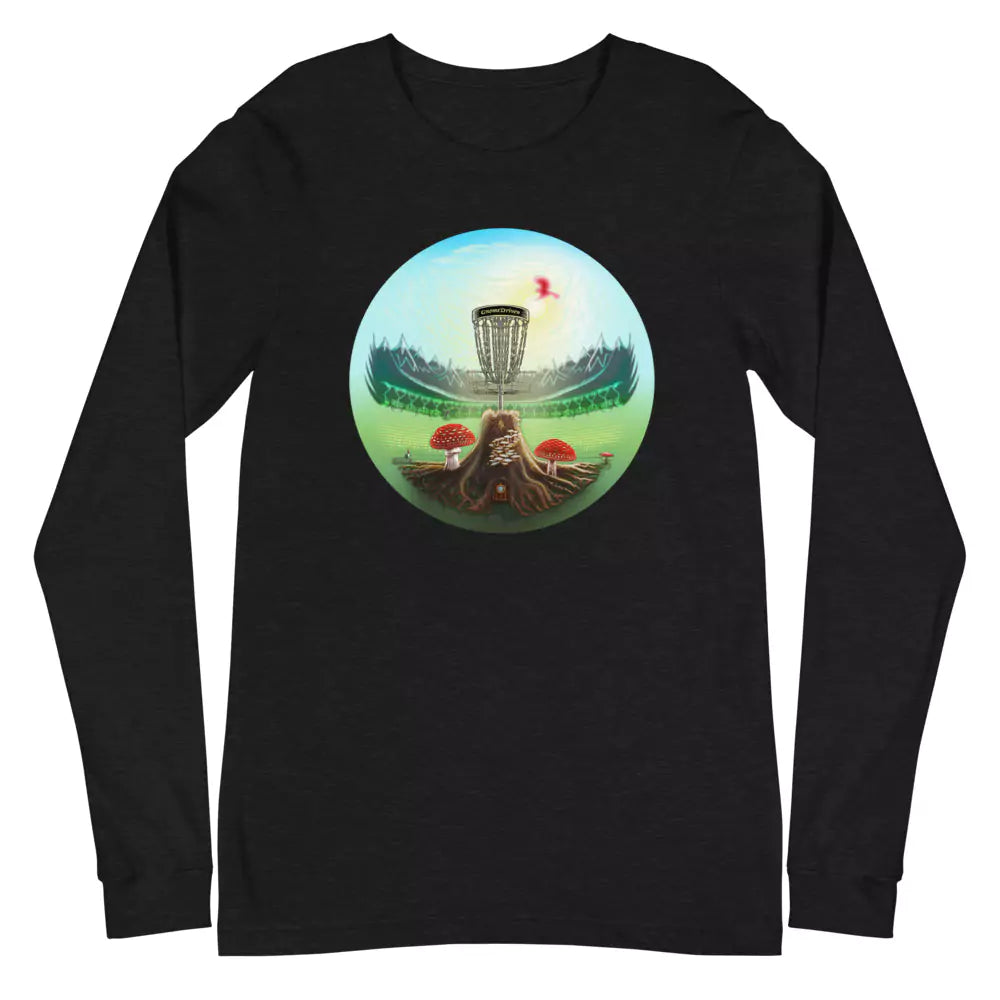 SkeetDesigns | GnomeDriven | Men's Long Sleeve T-Shirt | Home | Disc Golf Apparel
