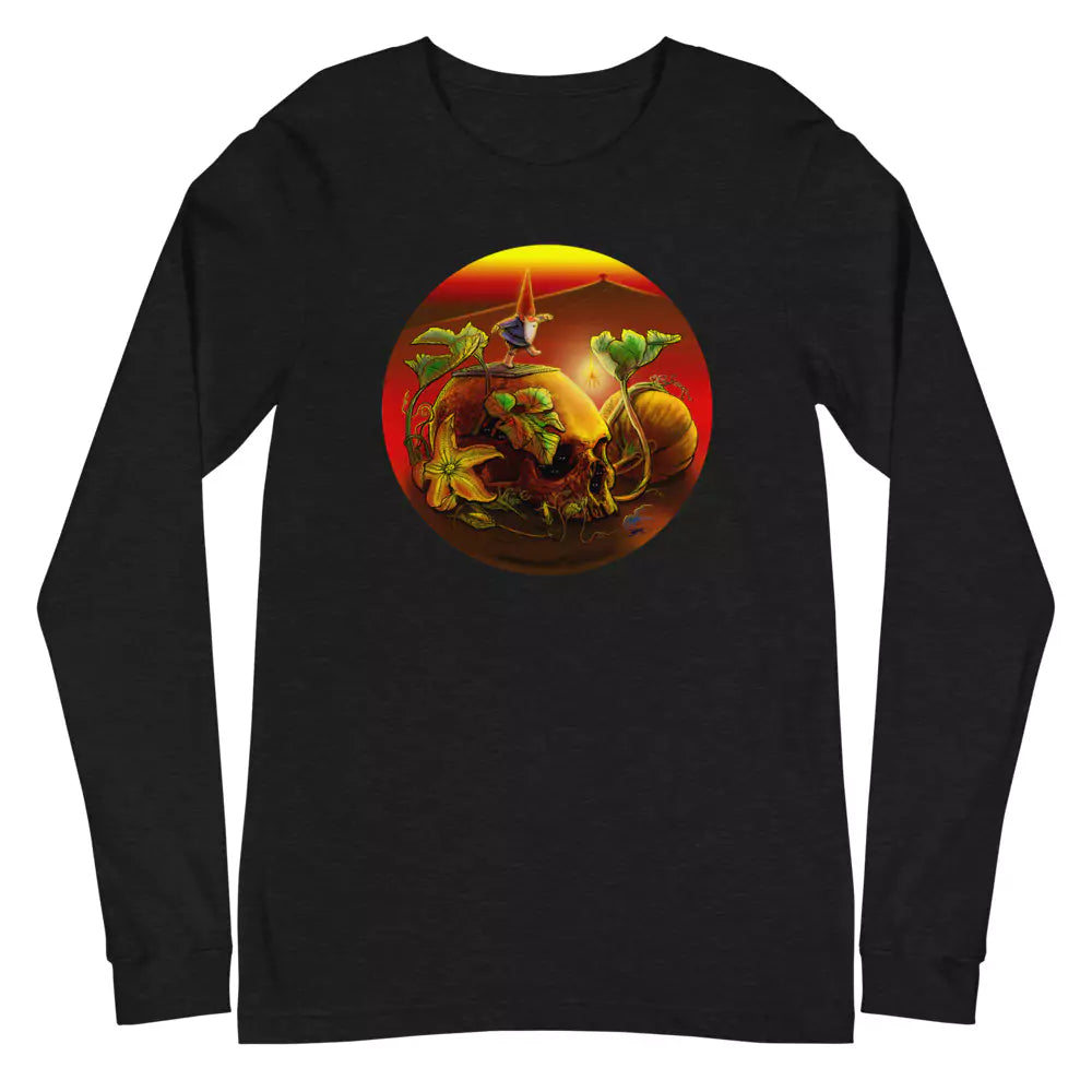 SkeetDesigns | GnomeDriven | Men's Long Sleeve T-Shirt | Halloween | Disc Golf Apparel