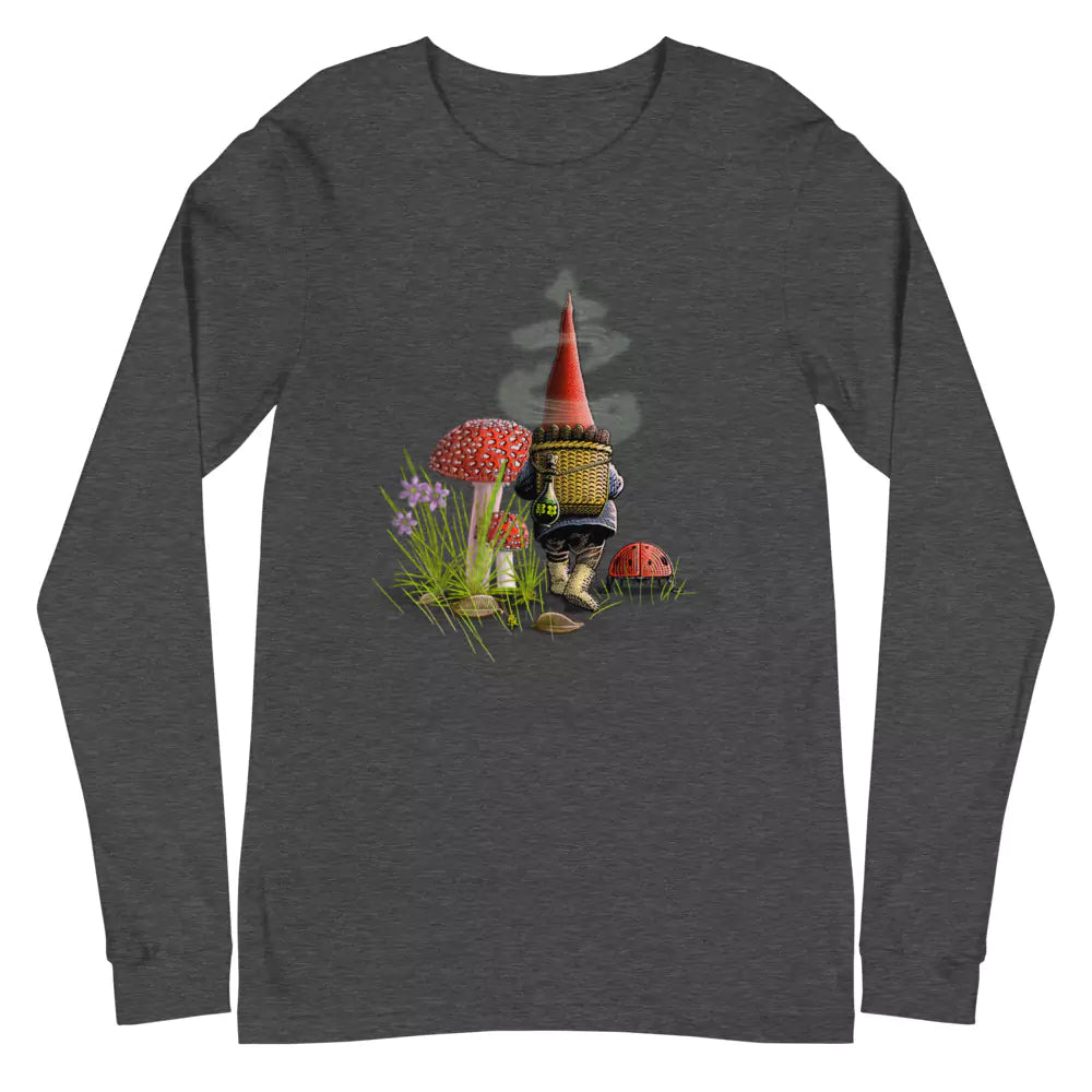 SkeetDesigns | GnomeDriven | Men's Long Sleeve T-Shirt | The Road Ahead | Disc Golf Apparel