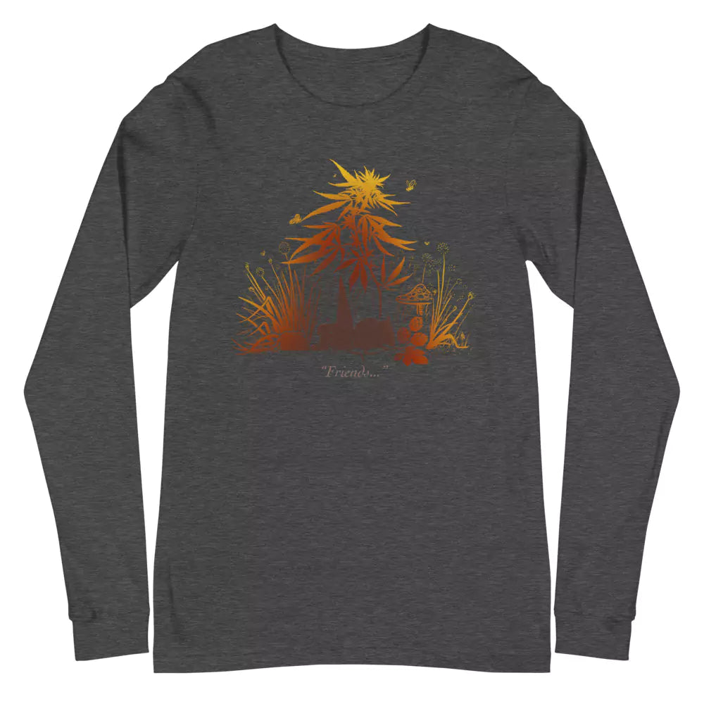 SkeetDesigns | GnomeDriven | Men's Long Sleeve T-Shirt | Missed Friends | Disc Golf Apparel