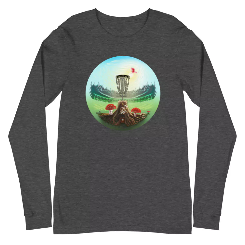 SkeetDesigns | GnomeDriven | Men's Long Sleeve T-Shirt | Home | Disc Golf Apparel
