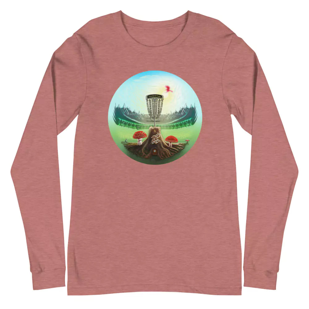SkeetDesigns | GnomeDriven | Men's Long Sleeve T-Shirt | Home | Disc Golf Apparel