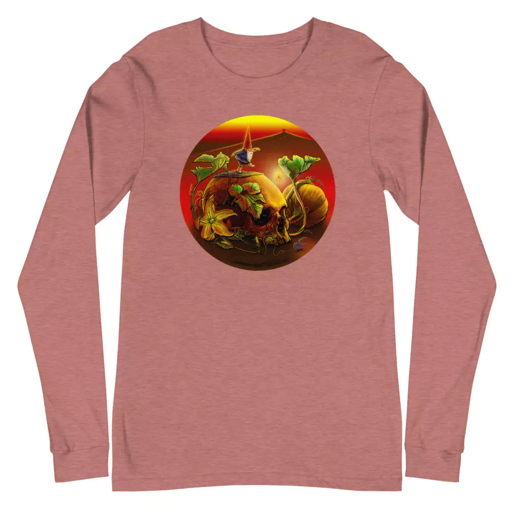 SkeetDesigns | GnomeDriven | Men's Long Sleeve T-Shirt | Halloween | Disc Golf Apparel