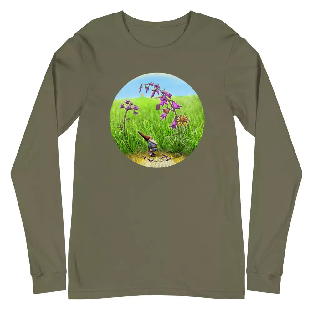 SkeetDesigns | GnomeDriven | Men's Long Sleeve T-Shirt | That One Friend | Disc Golf Apparel